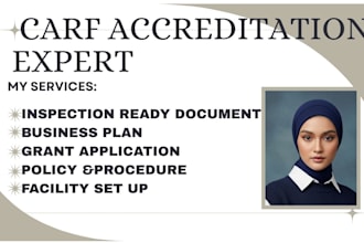 get you carf accredited, write carf policy and procedures, mental health, jcaho
