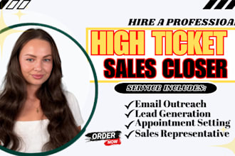 do high ticket closing appointment setting sales closing for coaching and consul