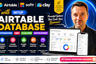 setup airtable database, airtable automation, setup airtable database, airtable