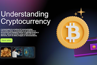 design crypto wallet pitch deck fintech app presentation web3 investors deck