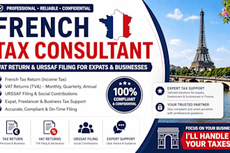 do french tax consultant services vat return urssaf filing for expats business