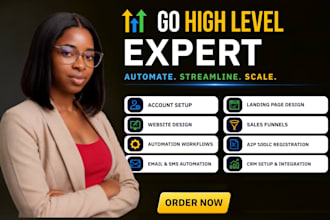 go high level expert go high level expert gohighlevela2p landing page