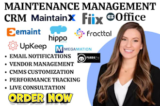 maintainx  fiix emaint hippo upkeep fracttal one megamation panda ezoffice CRM