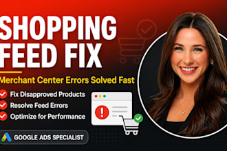 fix your google shopping feed and merchant center errors