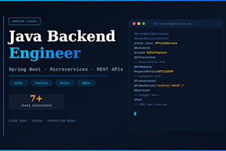 build spring boot microservices rest apis with java and kafka