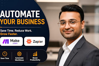 create make com automations, zapier ai automation