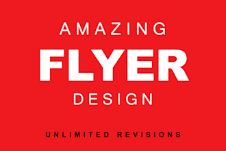 design an amazing flyer