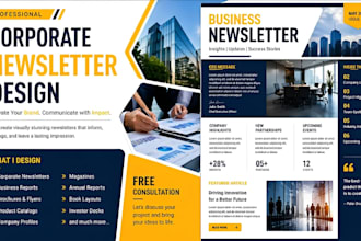 design corporate magazines, newsletters, brochures, catalogs, flyers book layout
