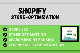 do shopify seo website ranking  and  optimization as a shopifyexpert