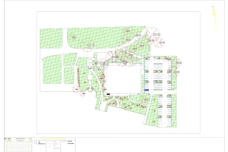do as build site plan, topo survey, plot layout from lidar