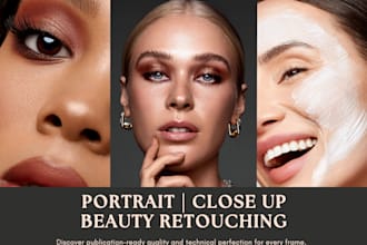 portrait and beauty retouching