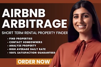 find airbnb arbitrage deals property leads and short term rentals in dubai, USA