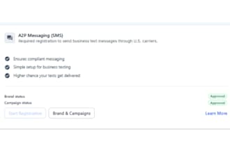 do gohighlevel a2p 10dlc registration, twilio a2p approval