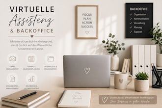 backoffice management, virtuelle assistenz
