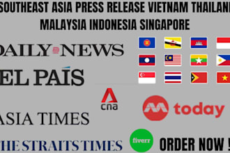 do southeast asia press release vietnam thailand malaysia indonesia singapore