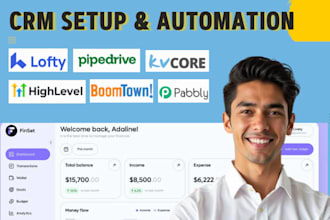 hubspot pipedrive gohighlevel lofty kvcore boomtown pabbly connect apollo io n8n