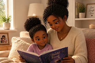 african american book illustration children story bookcover childrenbook picture