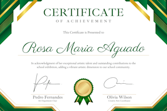 design diploma certificate, high school certificate design, award of completion