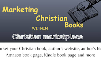 do christian book promotion and christian ebook marketing to boost sales