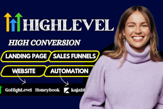 be your go high level expert for ghl automation and gohighlevel landing page