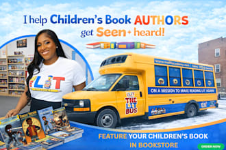 showcase and sell your book in our childrens bookstore