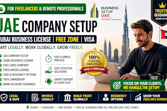setup uae  business license dubai free zone company help for non resident