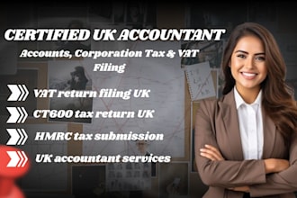 be UK accountant to file company accounts tax vat returns