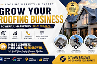 generate roofing leads and grow your roofing business fast