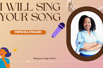 be your session vocalist in french, english or malagasy