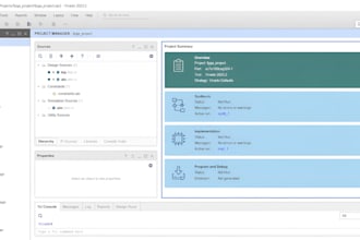 implement verilog fpga design on xilinx vivado and intel quartus