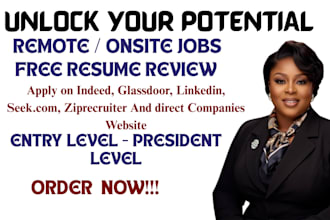 manage your job search, help you to navigate your job market in your field