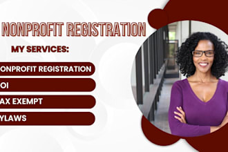 do non profit registration, bylaws, 501c3 tax exempt, coi, reinstate 501c3