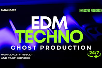 create a professional techno song for you