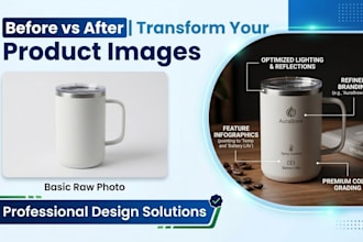 create premium 3d product image and infographics