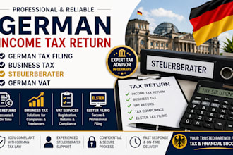 german income tax return german tax filing business tax steuerberater german vat