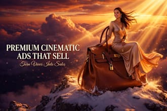 create cinematic static ads that sell