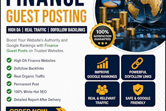 create finance guest posting with real traffic