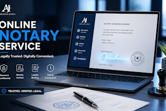 notarize documents online remote notary USA legal notarization