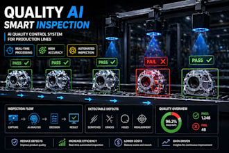 build ai quality control systems for production lines