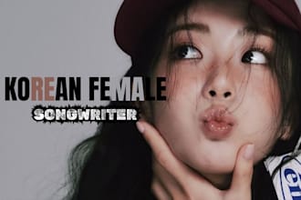be rnb korean female singer female rapper singer songwriter pop singer producer