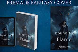 design premade fantasy book covers for authors