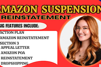 fix amazon account suspension, reinstatement appeal, and plan of action section3