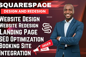 squarespace website design, squarespace website redesign square website design