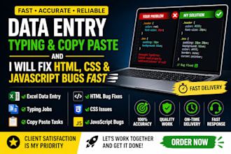 fix your HTML CSS and javascript bugs fast