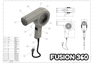 create precise technical drawings and gdt for manufacturing in fusion 360
