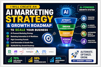 create an ai marketing strategy and growth roadmap for your business