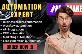 fix, optimize, and build make com API automations