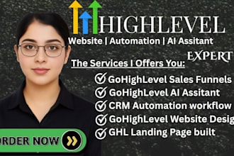 manage your gohighlevel website build gohighlevel landing page fix ghl funnels
