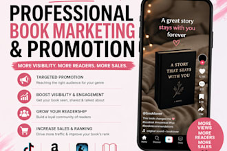 provide professional book marketing and promotion