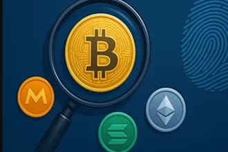 trace and find someone by using cryptocurrency wallet address and ip address
